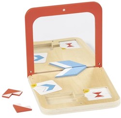 Goki giocattolo educativo Symmetry game Mirror Magic multicolore