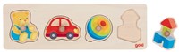 Goki puzzle con pomelli in legno - I miei giocattoli - educativo