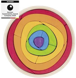 Goki puzzle in legno Oculus - puzzle colorato per bambini