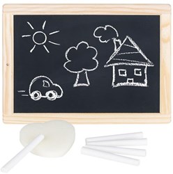 Goki lavagna cornice legno 26x19 cm giocattolo educativo bambini