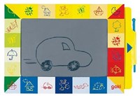 Goki lavagna magica tavoletta da disegno - divertimento creativo senza fine per bambini