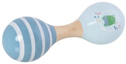 Goki Maracas - Rana strumento musicale in legno per bambini