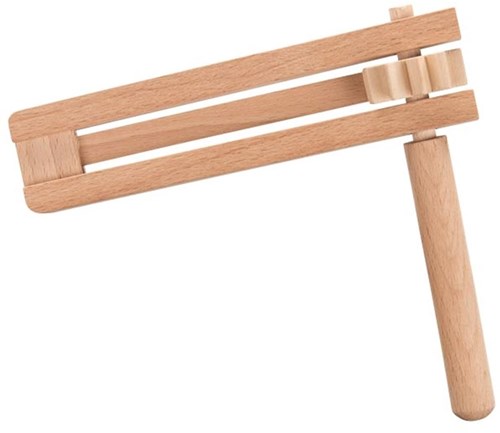 Goki giocattolo crécelle in legno - crécelle per bambini e tifosi