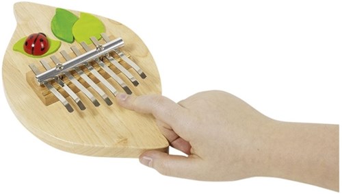 Goki Kalimba piano - strumento musicale in legno coccinella-2