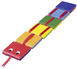 Goki scala di Giacobbe in legno giocattolo classico colorato bambini