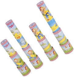 Goki telescopio Peggy Diggledey - giocattolo cannocchiale metallo