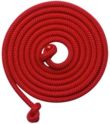 Goki corda per saltare rossa 2,5 metri giocattolo bambini coordinazione