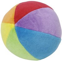 Goki palla di stoffa sonaglio palla peluche per neonati con suono
