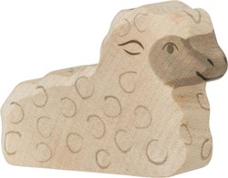 Holztiger agnello in legno figura da gioco - animale da fattoria legno FSC
