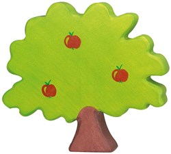 Holztiger albero di mele in legno giocattolo - gioco fantasioso
