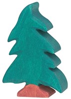 Holztiger figura di abete in legno - giocattolo sostenibile