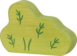 Holztiger cespuglio in legno - figura da gioco sostenibile per bambini