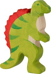 Holztiger dinosauro in legno spinosaurus figura gioco sostenibile