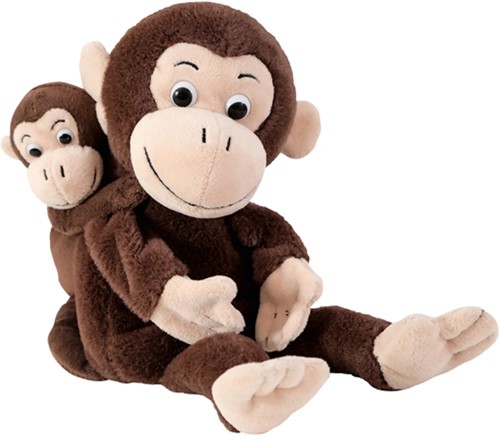 Bambola Beleduc Casa delle bambole Madre e figlio Scimmia