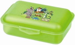 Harlekijn porta pranzo Tiger Taro set 6 pezzi - lunchbox multicolore