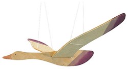 Ostheimer mobile in legno uccello colorato decorazione cameretta
