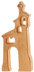 Ostheimer torre campanaria in legno giocattolo per bambini e gioco fantasioso