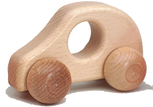 Ostheimer auto in legno piccolo naturale giocattolo per bambini