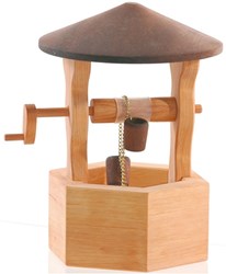 Ostheimer giocattolo in legno pozzo dell'eco per bambini e adulti