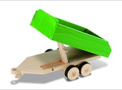Giocattolo in legno Nic Tandem Anhänger