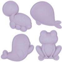 Stampi per sabbia SCRUNCH viola chiaro-2