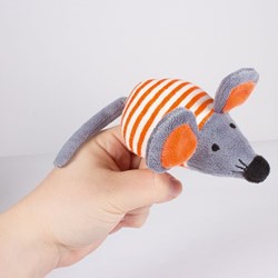 Beleduc burattino narrante topo Mila Mouse giocattolo educativo