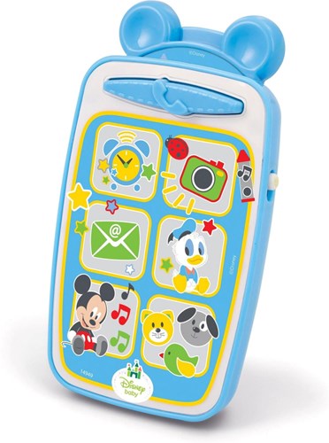 Clementoni telefono baby Mickey e Minnie con luce e suono giocattolo-2