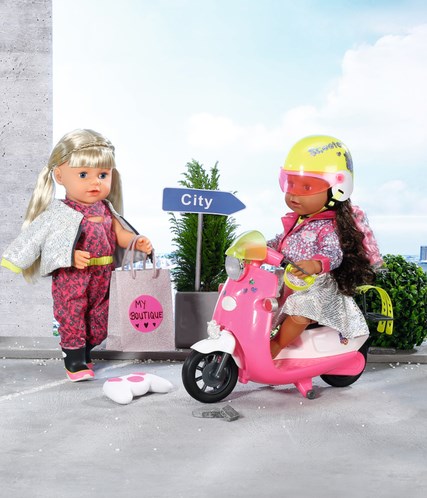 Baby Born City Deluxe Scootercombinatie 43Cm-3