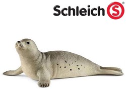 Schleich Wild Life foca figura da gioco 11,5 cm plastica bianca