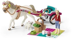 Schleich Horse Club carrozza giocattolo per spettacolo equestre - playset 42467