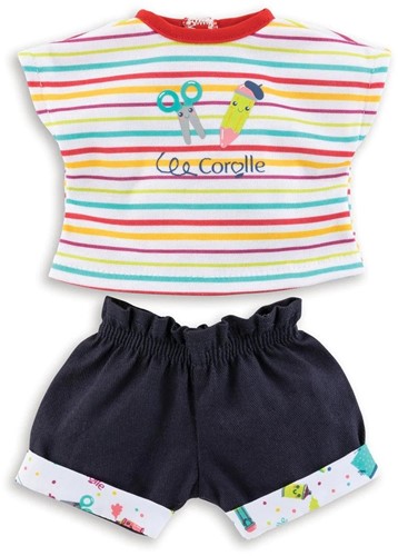 Corolle short & t-shirt Little Artist Ma Corolle pop 36 cm