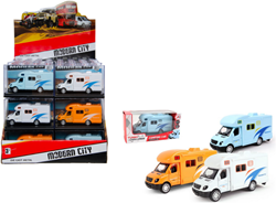 Duckiez camper auto giocattolo diecast pullback 3 assortiti 10,5 cm