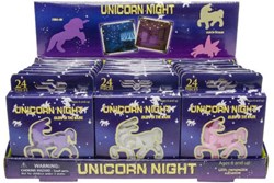 Unicorno che si illumina al buio 3 asini. 8881