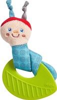 Haba giocattolo da dentizione bruco - colorato massaggiagengive per bambini