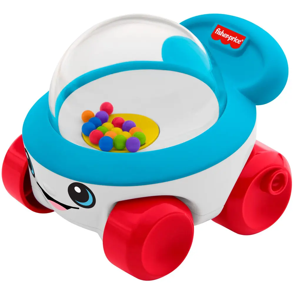 Fisher-Price Veicolo spingi Popcorn per bambini piccoli con suono