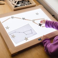 Guidecraft tavolo luminoso LED giocattolo educativo multicolore USB-2