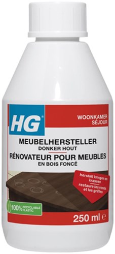 HG restauratore mobili legno scuro - cura e riparazione mobili 250ml