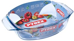 Pyrex teglia forno vetro ovale 35x24cm 2,8L resistente al forno