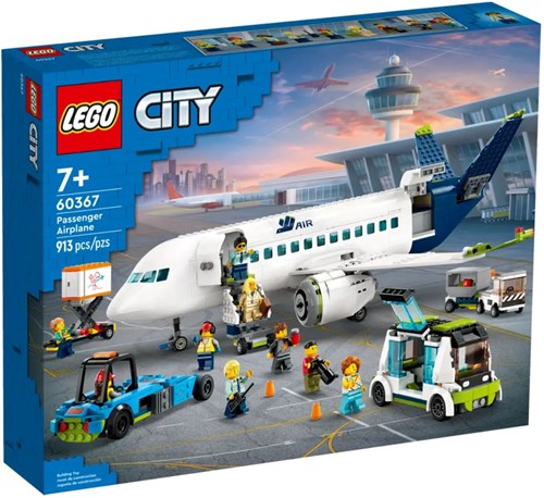 LEGO City Aereo Passeggeri Set Giocattolo Aereo - 60367