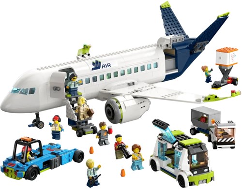 LEGO City Aereo Passeggeri Set Giocattolo Aereo - 60367-2