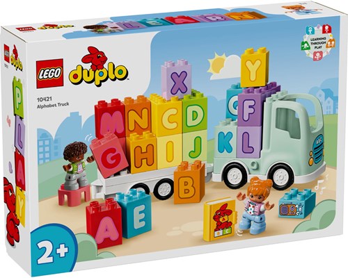 LEGO DUPLO Camion dell'Alfabeto giocattolo educativo per bambini piccoli - 10421