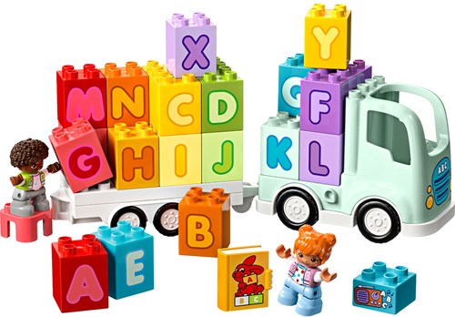 LEGO DUPLO Camion dell'Alfabeto giocattolo educativo per bambini piccoli - 10421-2
