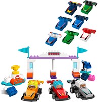LEGO DUPLO Town 10445 F1 Team Racewagens en Coureurs-2