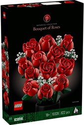 LEGO Icons Bouquet di Rose - Set Fiori Decorazione 10328