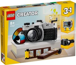 LEGO Fotocamera retrò Creator set di costruzione - 3in1 fotocamera giocattolo