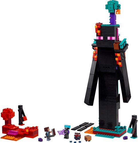 LEGO Minecraft Torre Enderman set di costruzione per bambini - 21279-2