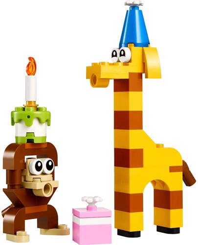 LEGO 30689 Creator Zakje Verjaardagsfeestdieren-2