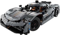 LEGO Technic Koenigsegg Jesko Absolut grijze hypercar-2