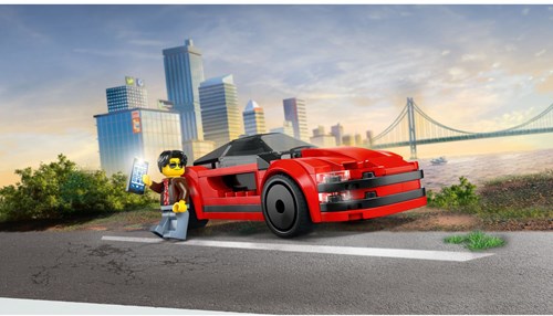 LEGO City Voertuigen Rode sportwagen-3