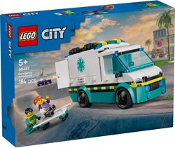 LEGO City Ambulanza set di costruzione - veicolo giocattolo con minifigure